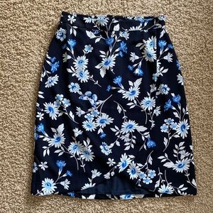 NWOT floral skirt